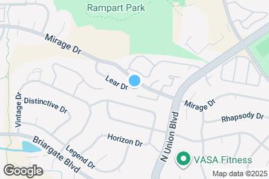 Map image of the property - 2775 Lear Dr