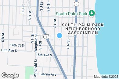 Map image of the property - 1311 S M St