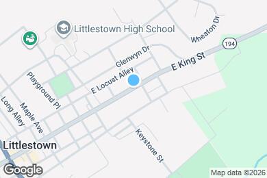 Map image of the property - 363 E King St
