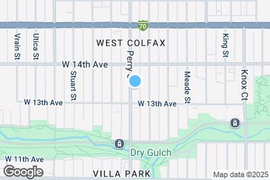 Map image of the property - 1338 Perry St