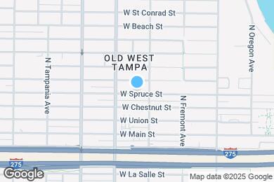 Map image of the property - 2117 W Spruce St