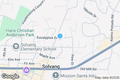 Map image of the property - 1722 Eucalyptus Dr