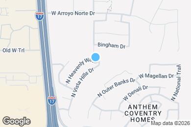 Map image of the property - 43362 N Vista Hills Dr