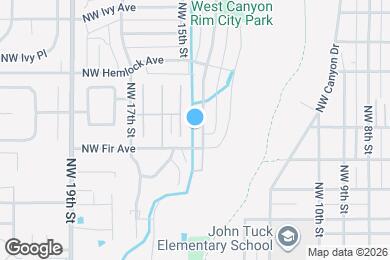 Map image of the property - 629 NW Rimrock Dr