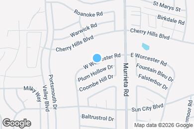 Map image of the property - 28302 W Worcester Rd