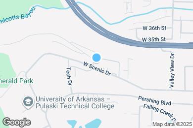 Map image of the property - 2511 Bay Oaks Dr