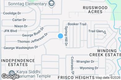 Map image of the property - 2321 Teddy Roosevelt Dr