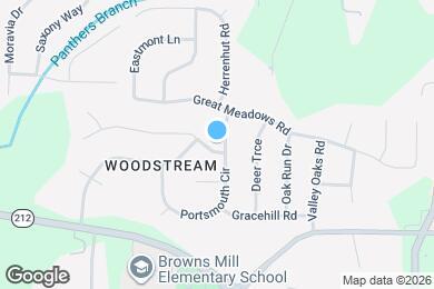 Map image of the property - 3460 Portsmouth Cir