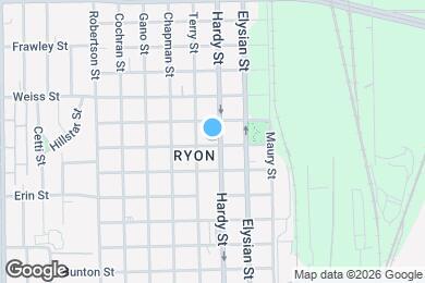 Map image of the property - 1513 Egypt St