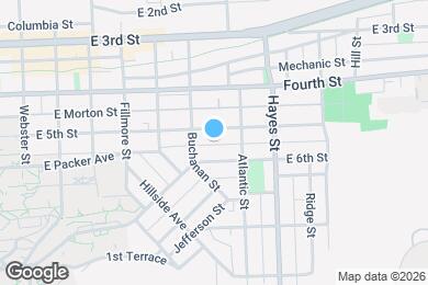 Map image of the property - 721 Laufer St
