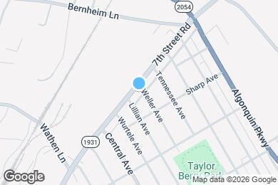 Map image of the property - 2305 7th Street Rd