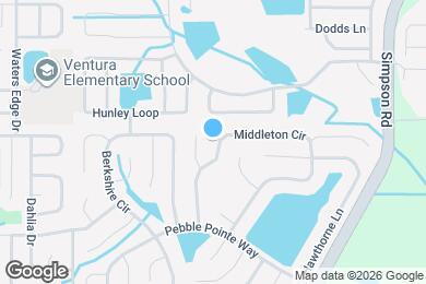 Map image of the property - 2877 Middleton Cir