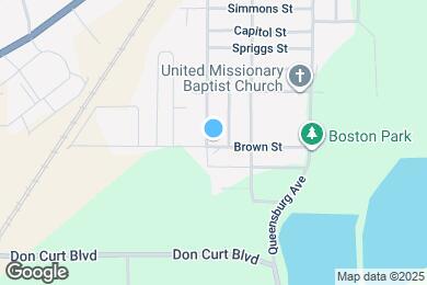 Map image of the property - 1315 Brown St