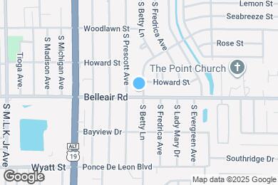 Map image of the property - 1278 Belleair Rd