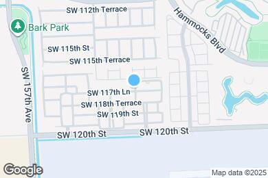 Map image of the property - 11772 SW 152nd Path