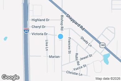 Map image of the property - 1104 Bishop Rd