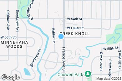 Map image of the property - 5508 France Ave S