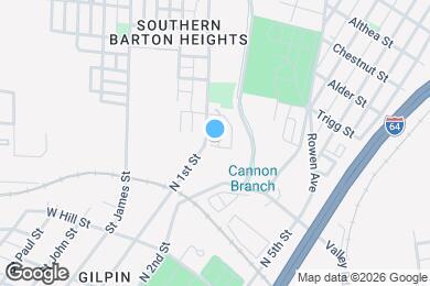 Map image of the property - 1603 Monteiro Ave
