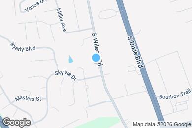 Map image of the property - 2925 S Wilson Rd