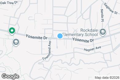 Map image of the property - 1570 Yosemite Dr