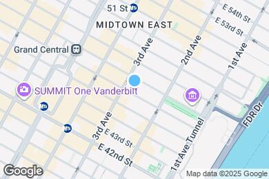 Map image of the property - 212 E 47th St