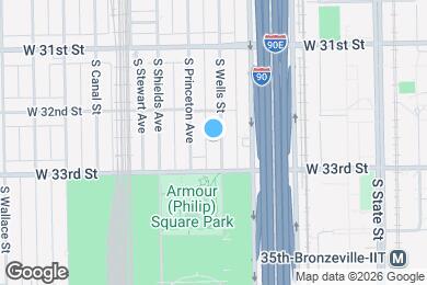 Map image of the property - 3232 S Wells St