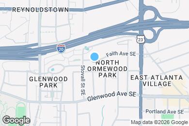 Map image of the property - 1043 Faith Ave SE