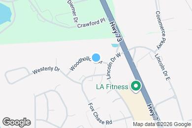 Map image of the property - 608 Woodhollow Dr