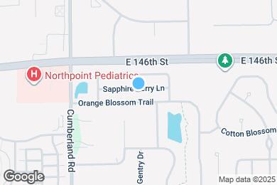 Map image of the property - 10023 Sapphire Berry Ln