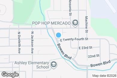 Map image of the property - 1937 Bowen Blvd