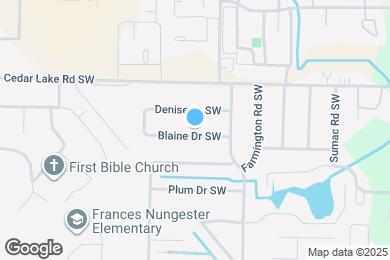 Map image of the property - 512 Blaine Dr SW