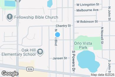 Map image of the property - 103 N Hart Blvd