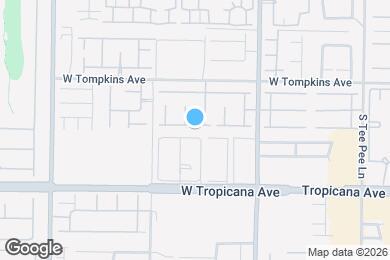 Map image of the property - 9921 Canyon Peak Dr