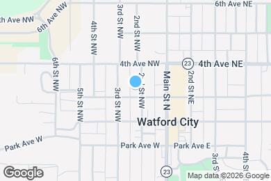Map image of the property - 305 2nd St NW