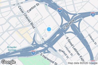 Map image of the property - 835 S Good Latimer Expy