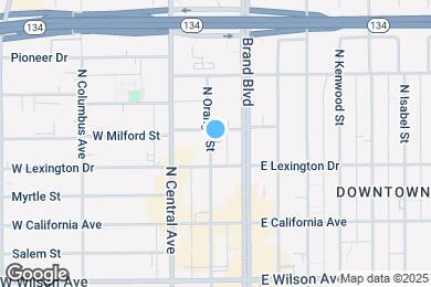 Map image of the property - TENTEN Campus Glendale