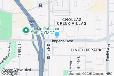 Map image of the property - 4758 Imperial Ave