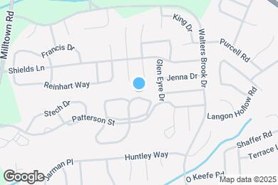 Map image of the property - 3607 Riddle Ct