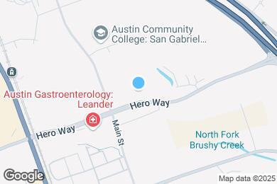 Map image of the property - The Standard at Leander Station