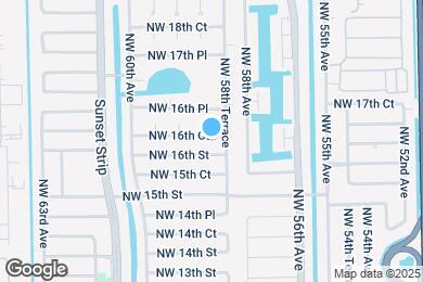 Map image of the property - 5880 NW 16th Ct