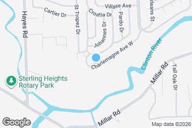 Map image of the property - 15843 Charlemagne Ave W