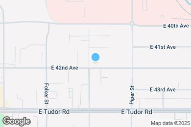Map image of the property - 2901 E 42nd Ave