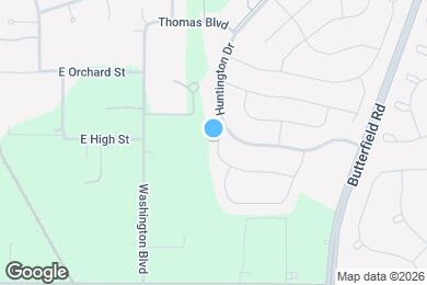 Map image of the property - 1266 Bradwell Ln