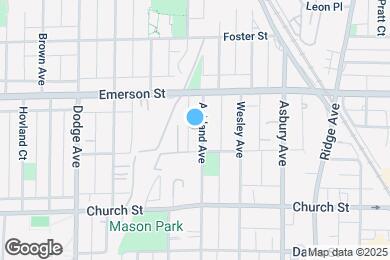 Map image of the property - 1818 Ashland Ave