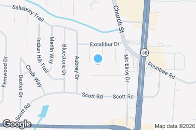 Map image of the property - 7339 Chaucer Ct