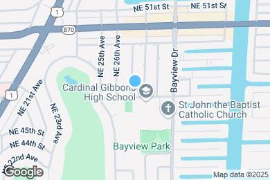 Map image of the property - 4710 NE 27th Ave
