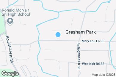 Map image of the property - 1734 Mary Lou Ln SE