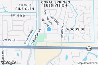 Map image of the property - 7971 NW 35th Ct