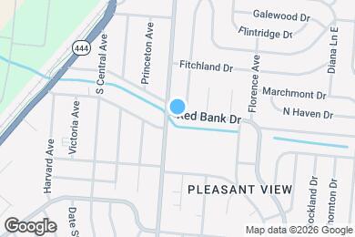 Map image of the property - 14 Redbank Dr