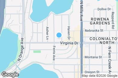 Map image of the property - 1412 Dauphin Ln
